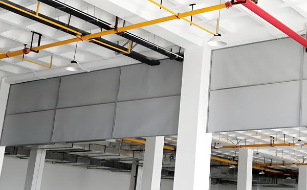 宝塔防火布挡烟垂壁